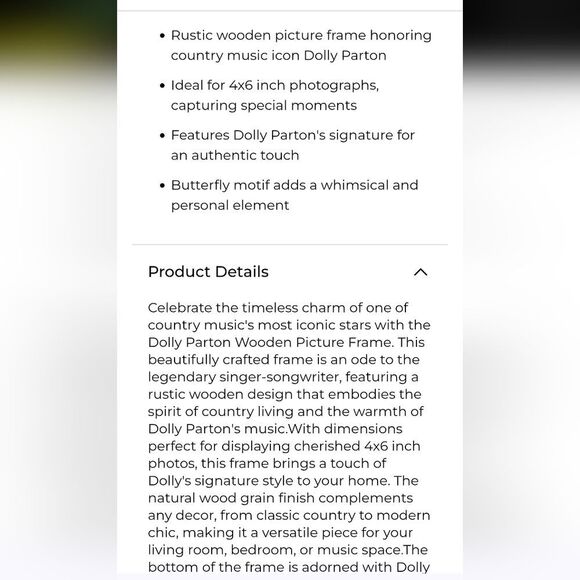 Dolly Parton Checkered Butterfly Kitchen Towel - Picture 4 of 7